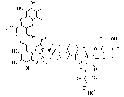 白头翁皂甙 B分子结构 (CAS 366814-43-9)