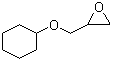 环己基缩水甘油醚分子结构 (CAS 3681-02-5)