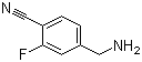 4-(Aminomethyl)-2-fluorobenzonitrile molecular structure (CAS 368426-73-7)