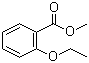 2-乙氧基苯甲酸甲酯分子结构 (CAS 3686-55-3)