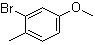 3-Bromo-4-methylanisole molecular structure (CAS 36942-56-0)