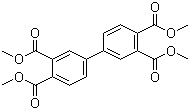 Tetramethyl 3,3',4,4'-biphenyltetracarboxylate molecular structure (CAS 36978-37-7)
