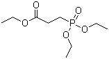 3-膦酰丙酸三乙酯分子结构 (CAS 3699-67-0)