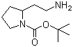 2-(Aminoethyl)-1-N-Boc-pyrrolidine molecular structure (CAS 370069-29-7)