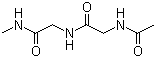 N-Acetylglycyl-N-methylglycinamide molecular structure (CAS 370888-31-6)