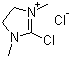 2-氯-1,3-二甲基氯化咪唑啉鎓分子结构 (CAS 37091-73-9)