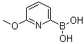 B-(6-Methoxy-2-pyridinyl)boronic acid molecular structure (CAS 372963-51-4)