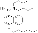 丁萘脒分子结构 (CAS 3748-77-4)