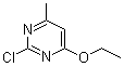 2-氯-4-乙氧基-6-甲基嘧啶分子结构 (CAS 37482-64-7)