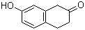 7-羟基-3,4-二氢-1H-2-萘酮分子结构 (CAS 37827-68-2)