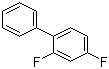 2,4-二氟联苯分子结构 (CAS 37847-52-2)