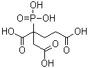 2-膦酸丁烷-1,2,4-三羧酸分子结构 (CAS 37971-36-1)
