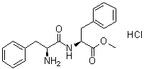 L-苯丙氨酰-L-苯丙氨酸甲酯盐酸盐分子结构 (CAS 38017-65-1)