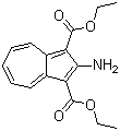 Diethyl 2-aminoazulene-1,3-dicarboxylate molecular structure (CAS 3806-02-8)