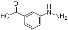 3-肼基苯甲酸分子结构 (CAS 38235-71-1)