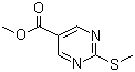 2-巯甲基嘧啶-5-羧酸甲酯分子结构 (CAS 38275-41-1)