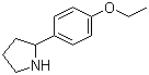 2-(4-Ethoxyphenyl)pyrrolidine molecular structure (CAS 383127-28-4)
