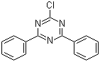 2-Chloro-4,6-diphenyl-1,3,5-triazine molecular structure (CAS 3842-55-5)