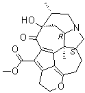 Daphnicyclidine F molecular structure (CAS 385384-26-9)