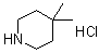 4,4-二甲基哌啶盐酸盐分子结构 (CAS 38646-68-3)