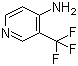 3-(三氟甲基)吡啶-4-胺分子结构 (CAS 387824-61-5)