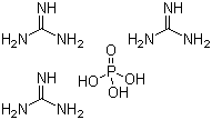 Trisguanidinium phosphate molecular structure (CAS 38848-02-1)