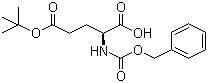 N-Cbz-L-Glutamic acid 5-tert-butyl ester molecular structure (CAS 3886-08-6)
