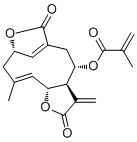 异去氧苦地胆素分子结构 (CAS 38927-54-7)