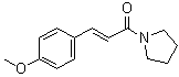 1-[(2E)-3-(4-Methoxyphenyl)-1-oxo-2-propenyl]pyrrolidine molecular structure (CAS 389572-70-7)