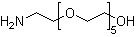 17-Amino-3,6,9,12,15-pentaoxaheptadecanol molecular structure (CAS 39160-70-8)