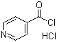 异烟酰氯盐酸盐分子结构 (CAS 39178-35-3)