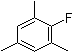 1-氟-2,4,6-三甲基苯分子结构 (CAS 392-69-8)