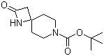 2-氧代-1,7-二氮杂螺[3.5]壬烷-7-羧酸叔丁酯分子结构 (CAS 392331-78-1)