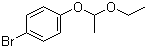 1-(4'-溴苯氧基)-1-乙氧基乙烷分子结构 (CAS 39255-20-4)