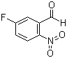 5-氟-2-硝基苯甲醛分子结构 (CAS 395-81-3)