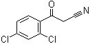 2,4-二氯苯甲酰基乙腈分子结构 (CAS 39528-61-5)