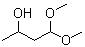 3-Hydroxybutyraldehyde dimethyl acetal molecular structure (CAS 39562-58-8)