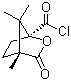 (-)-(1S,4R)-坎烷酰氯分子结构 (CAS 39637-74-6)