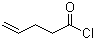 4-戊烯酰氯分子结构 (CAS 39716-58-0)