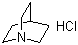 奎宁环盐酸盐分子结构 (CAS 39896-06-5)