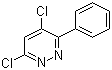 4,6-二氯-3-苯基哒嗪分子结构 (CAS 40020-05-1)