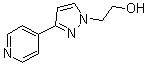 3-(4-Pyridinyl)-1H-pyrazole-1-ethanol molecular structure (CAS 401522-11-0)