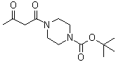 4-(1,3-二氧代丁基)-1-哌嗪羧酸叔丁酯分子结构 (CAS 401566-77-6)