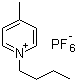 1-Butyl-4-methylpyridinium hexafluorophosphate molecular structure (CAS 401788-99-6)
