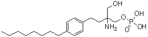FTY 720 磷酸酯分子结构 (CAS 402615-91-2)