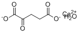 alpha-氧代戊二酸钙一水合物分子结构 (CAS 402726-78-7)