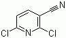 2,6-二氯烟腈分子结构 (CAS 40381-90-6)