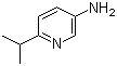 3-Amino-6-isopropylpyridine molecular structure (CAS 405103-02-8)
