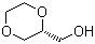 (2R)-1,4-二恶烷-2-甲醇分子结构 (CAS 406913-88-0)