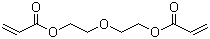 二乙二醇双丙烯酸酯分子结构 (CAS 4074-88-8)